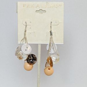 💢3 for $25💢 Erica Lyons Button Dangle Earrings